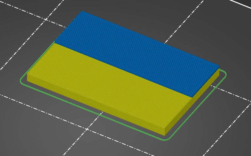 Slava Ukraini - Magnetic Ukrainian Flag Badge