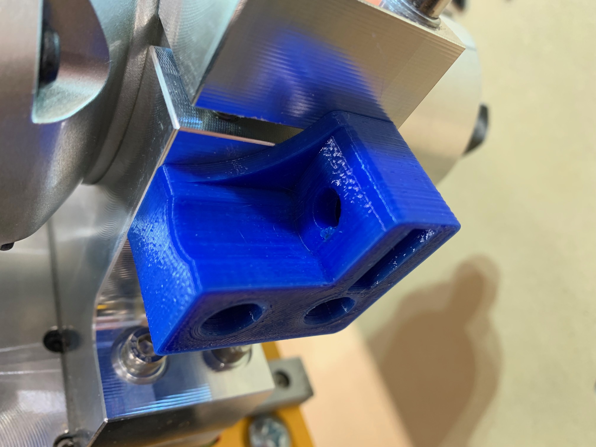 Dial Indicator Bracket for CNC Router Spindle Clamp by Shipwreck0316