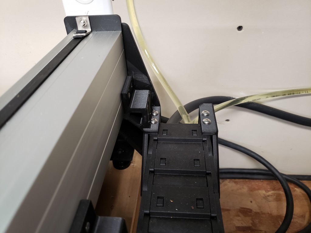 CHAÎNE PORTE-CÂBLES NYLON OUVERTE 1 MÈTRE - Taille Intérieure 25x103mm, Rayon R55 - Pour Machine CNC, Robotique - Protection Câbles Et Flexibles