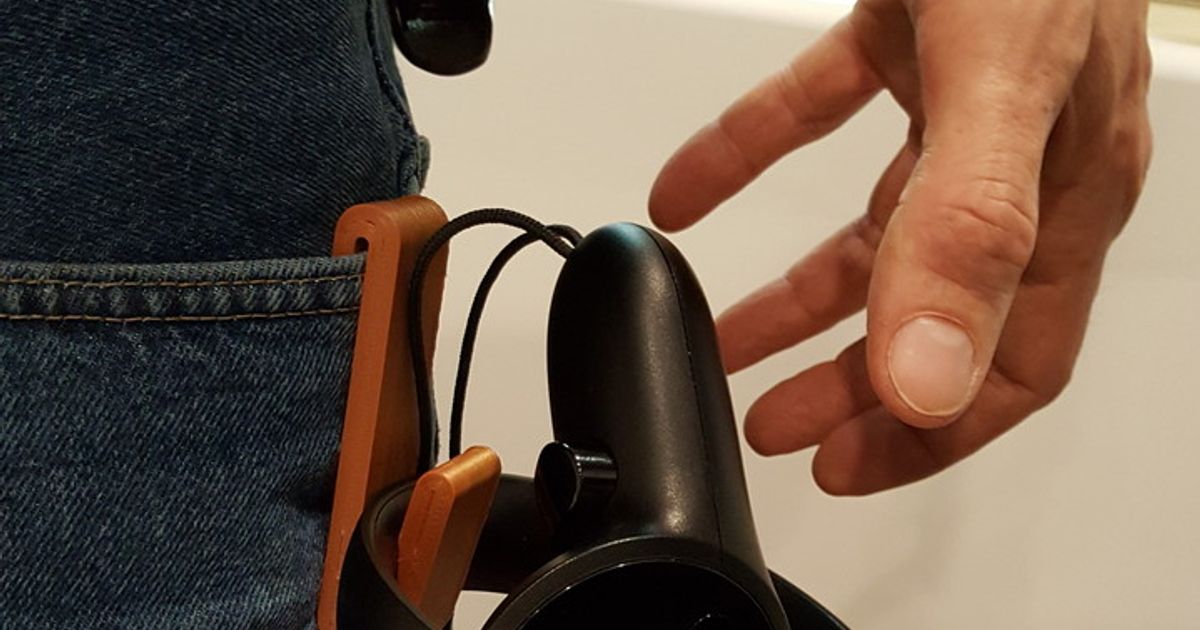 Oculus Touch Holster by TickTock | Download free STL model | Printables.com