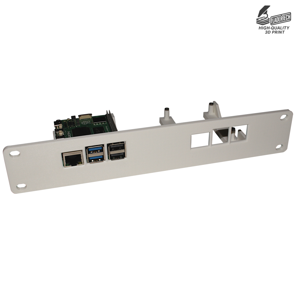 Raspberry Pi Server Network Rack Mount 10" Netzwerkschrank Halterung