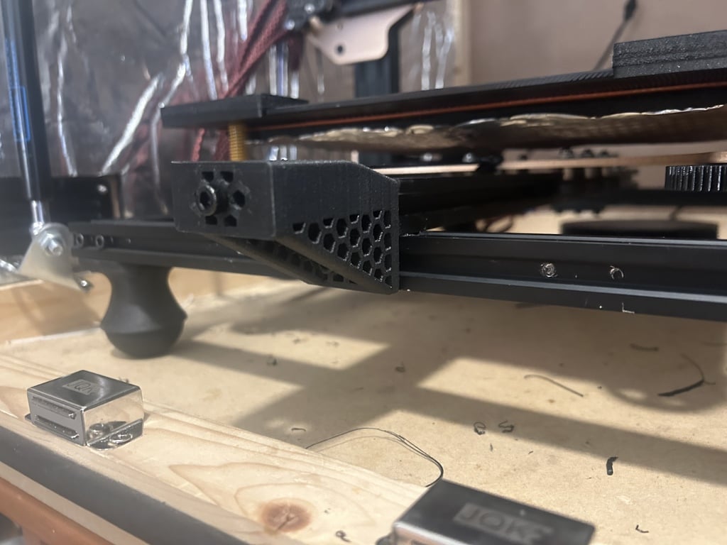 Y-Tensioner (Face-Mounted, Composite-Optimized Clamp) - Tevo Tornado / CR-10