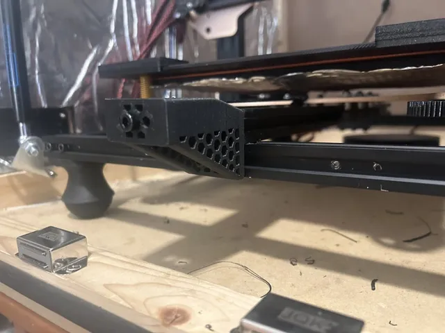 Y-Tensioner (Face-Mounted, Composite-Optimized Clamp) - Tevo Tornado / CR-10