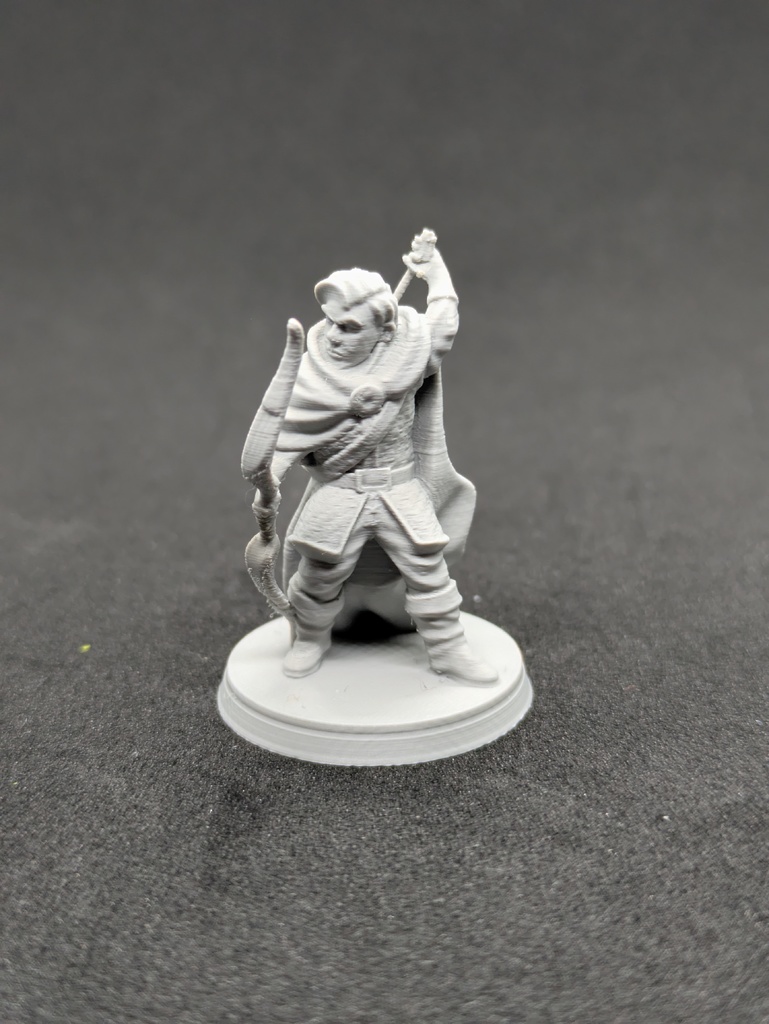 Human ranger FDM supportless — miniatura 4