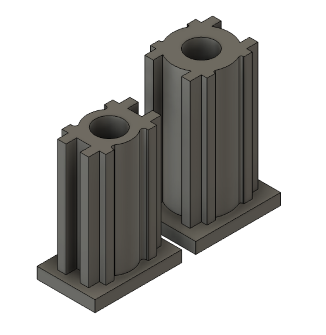 Replacement Safety Gate Plugs (Munchkin Pressure Fit Gates) by SG Download free STL model