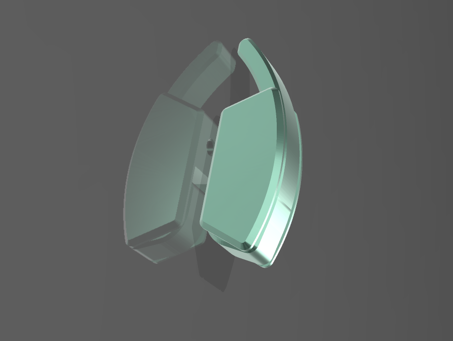 Miniatura 6 do modelo 3D dual folding Wall Hook