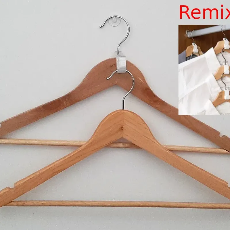 Space Saving Saver Compact Closet Clothes Hanger Hooks 3D Print