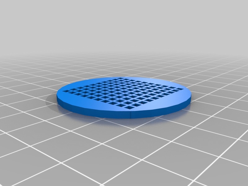 My Customized Parametric grid and vent for a tube