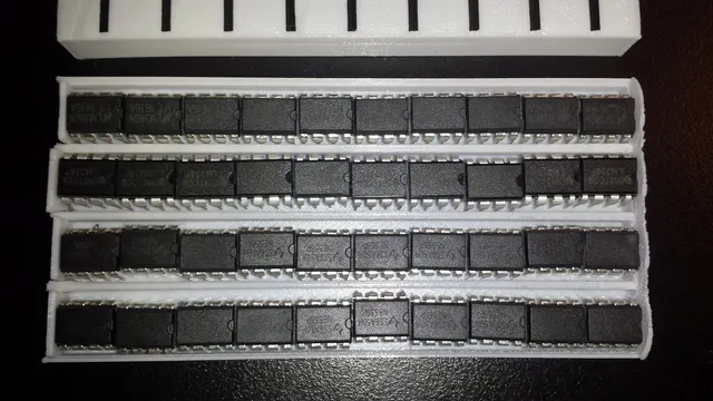 Integrated Circuit Holder - Holds 40 8-pin ICs