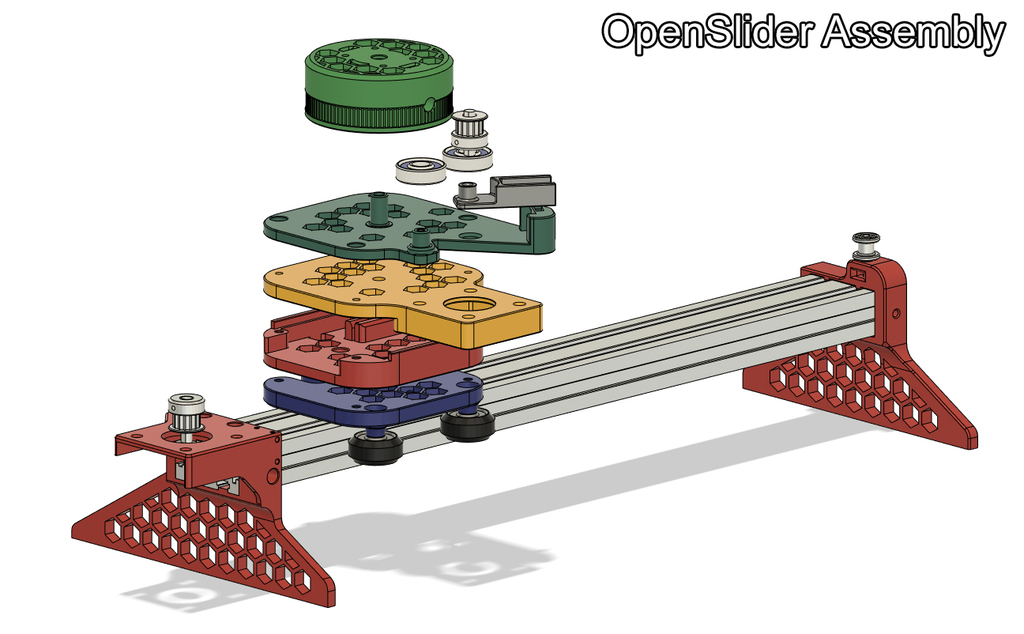 OpenSlider XYZ - 3-Axis Motorized Camera Slider - Open Source