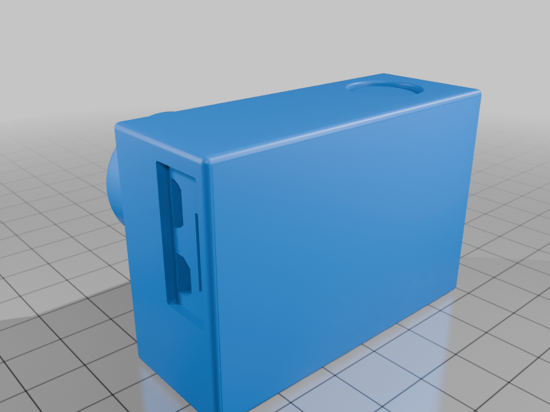 AKASO V50 Elite – Dummy / Maquette 3D (représentation approximative)
