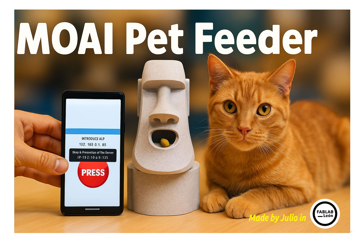 MOAI Pet Feeder