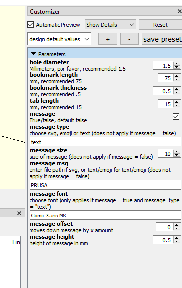 Customizable SCAD Bookmark with Message! by randomt3chgirl | Download ...