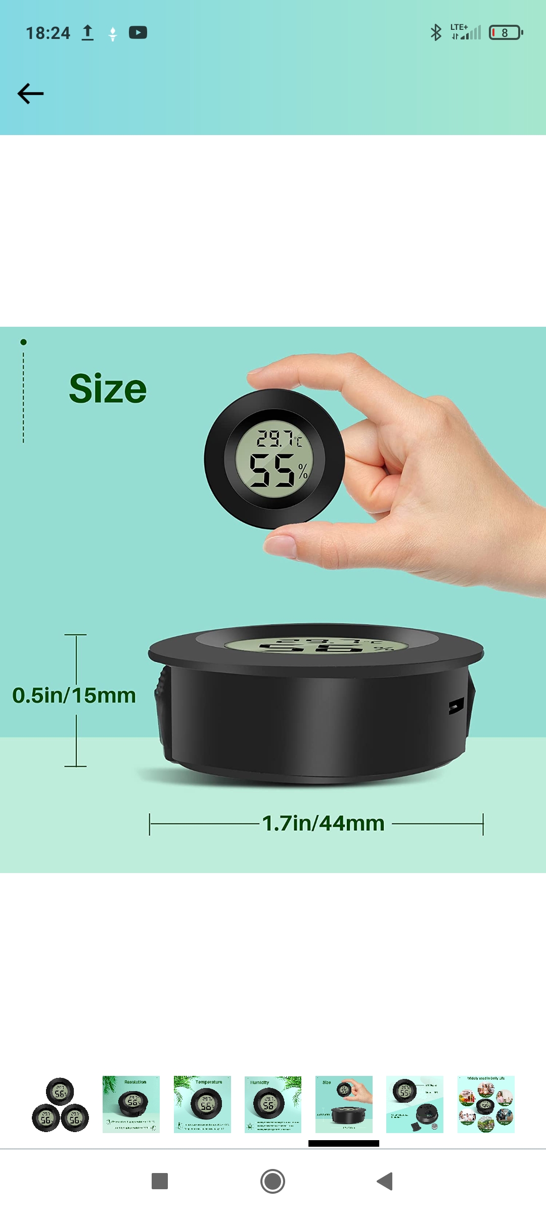 Thermometer Hygrometer Box