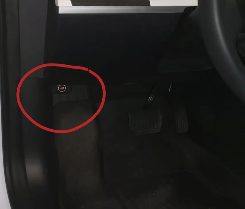 Tesla Model 3 Power Liftgate Button Mount by TickTock | Download