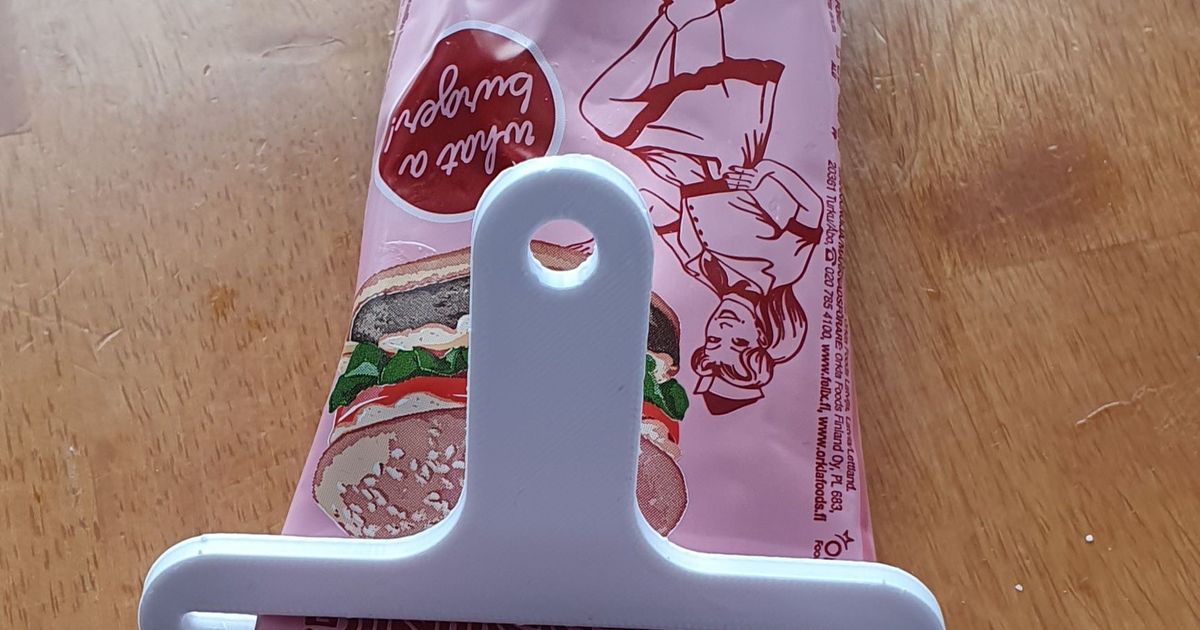 Mustard/MayonnaiseTube Squeezer by Janne Download free STL model