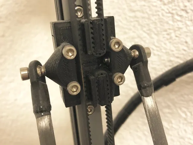 Kossel Mini carriage for IGUS DryLin TWE-04-12