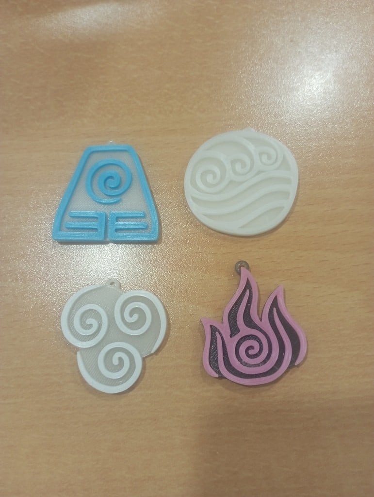 Avatar elements keychains — thumbnail 2