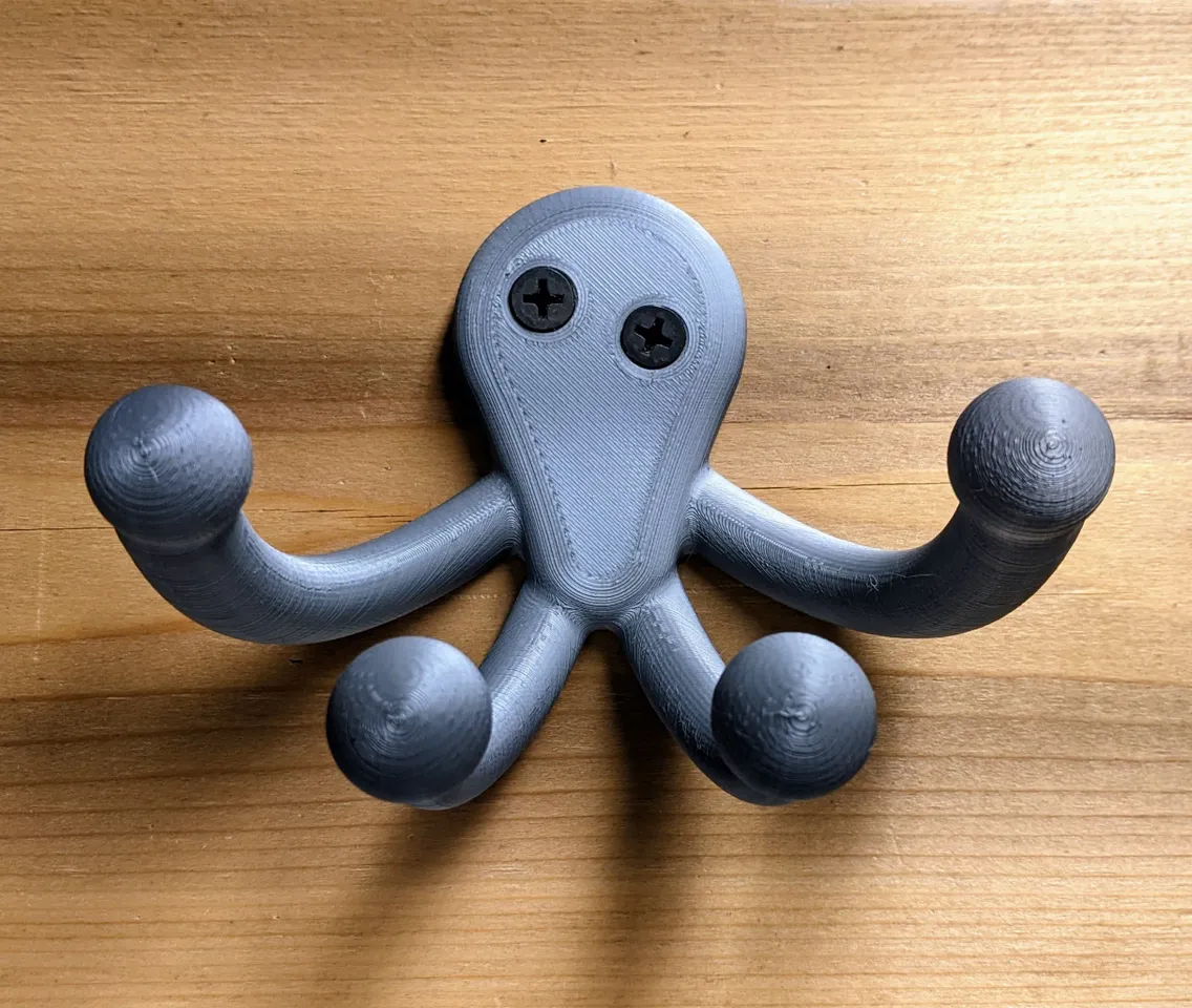 My mom transformed this towel hook into a drunk octopus looking for a  fight! : r/crafts