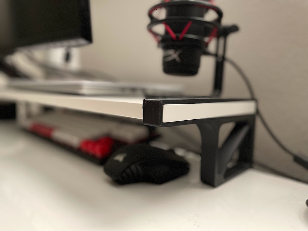ToolLess IKEA Burhult Shelf Brackets by Ya Ikou! Download free STL