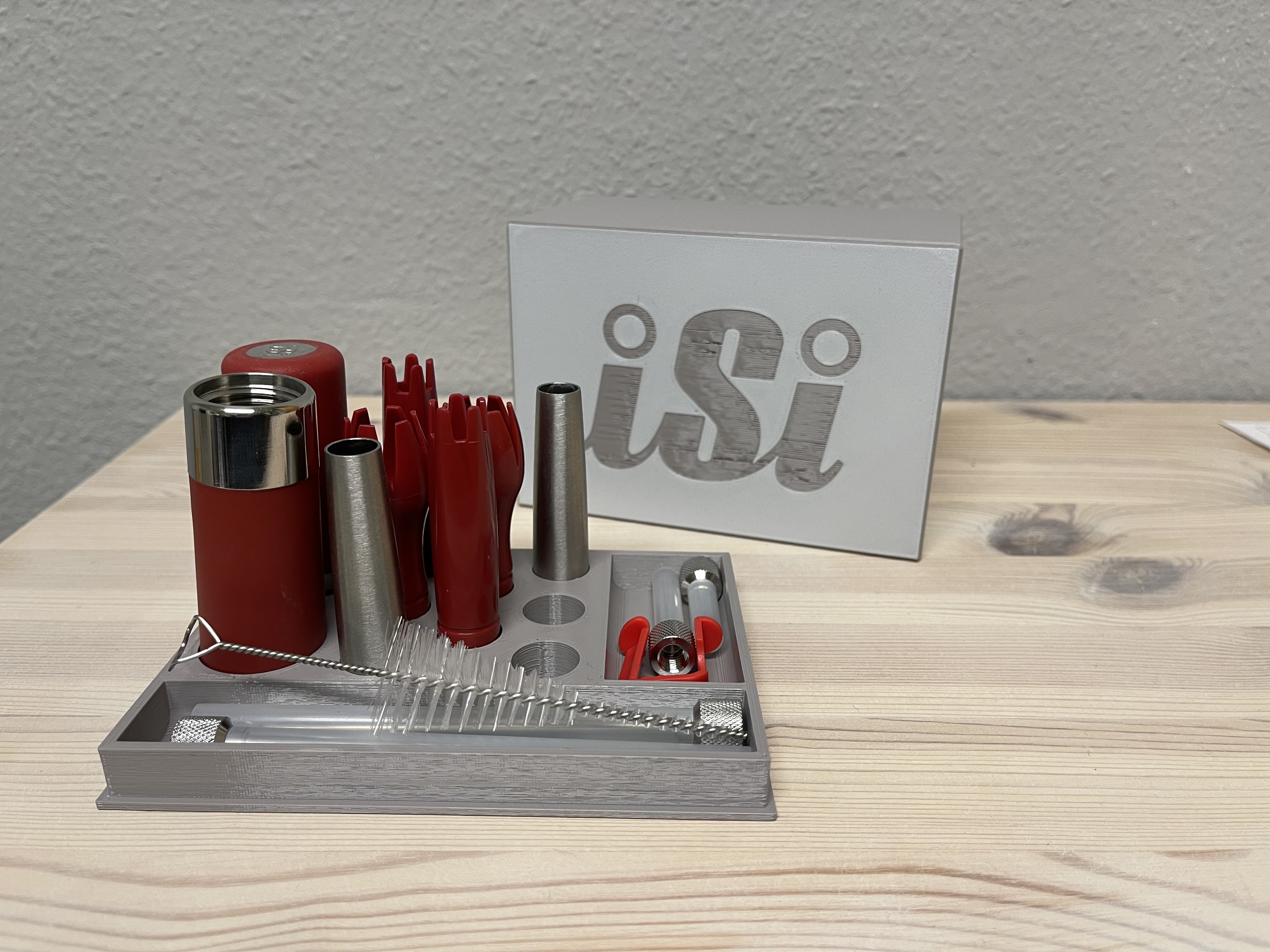 Organizer box for iSi Gourmetwhip accessories