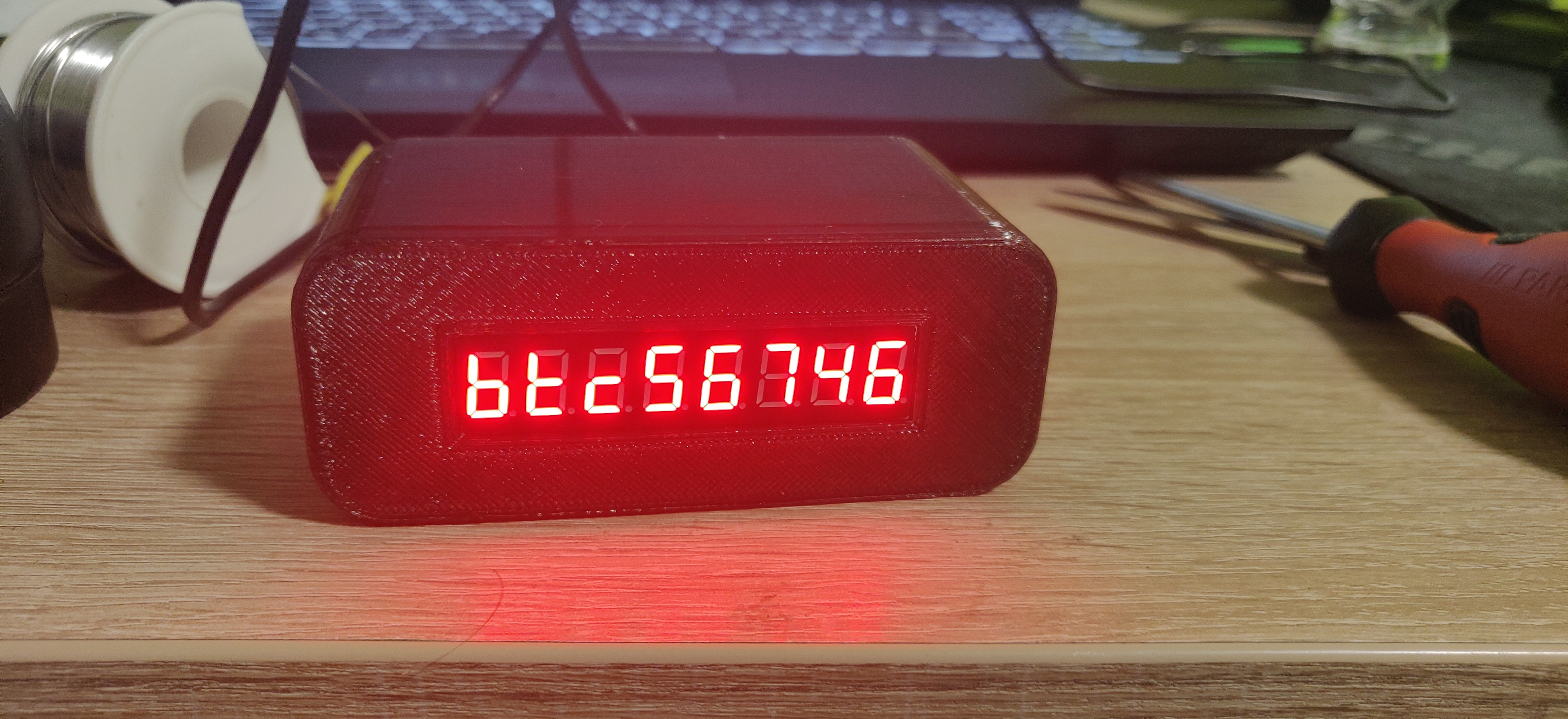 Simple Bitcoin Ticker