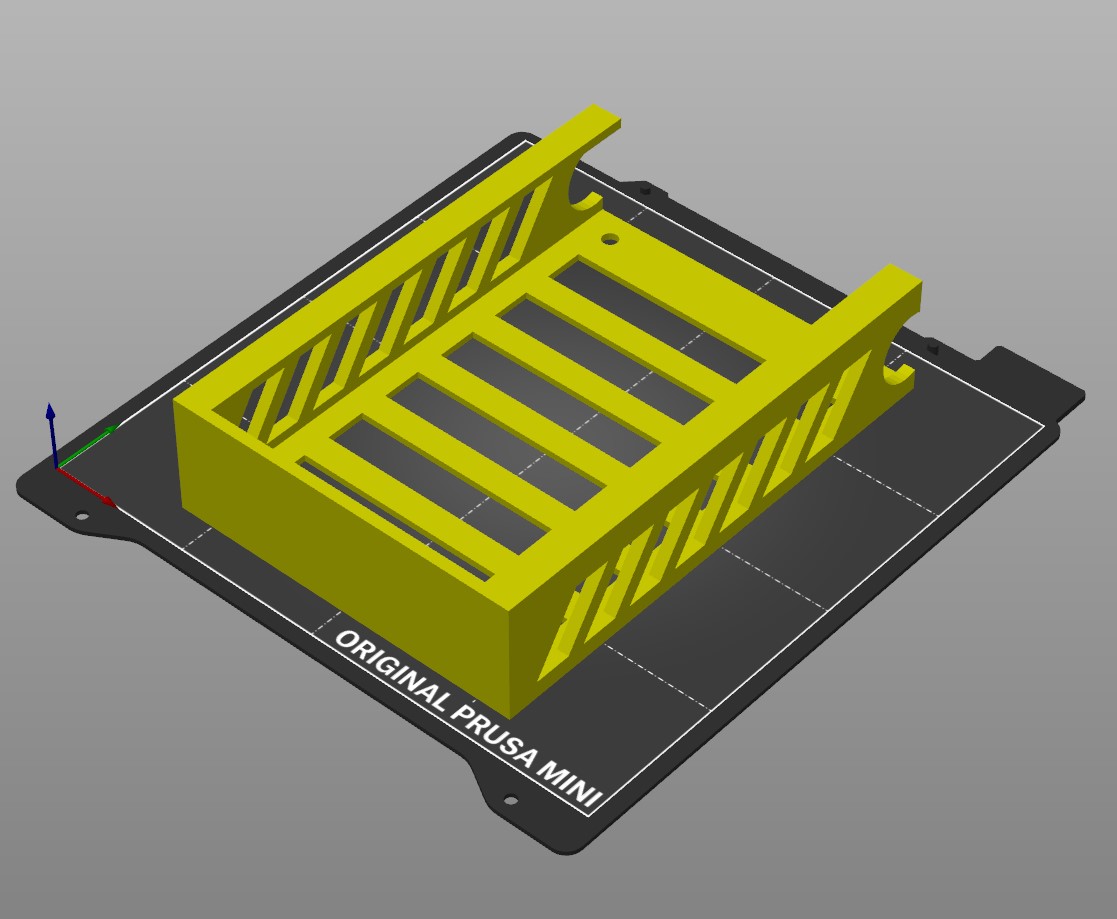 HDD holder (under the desk)