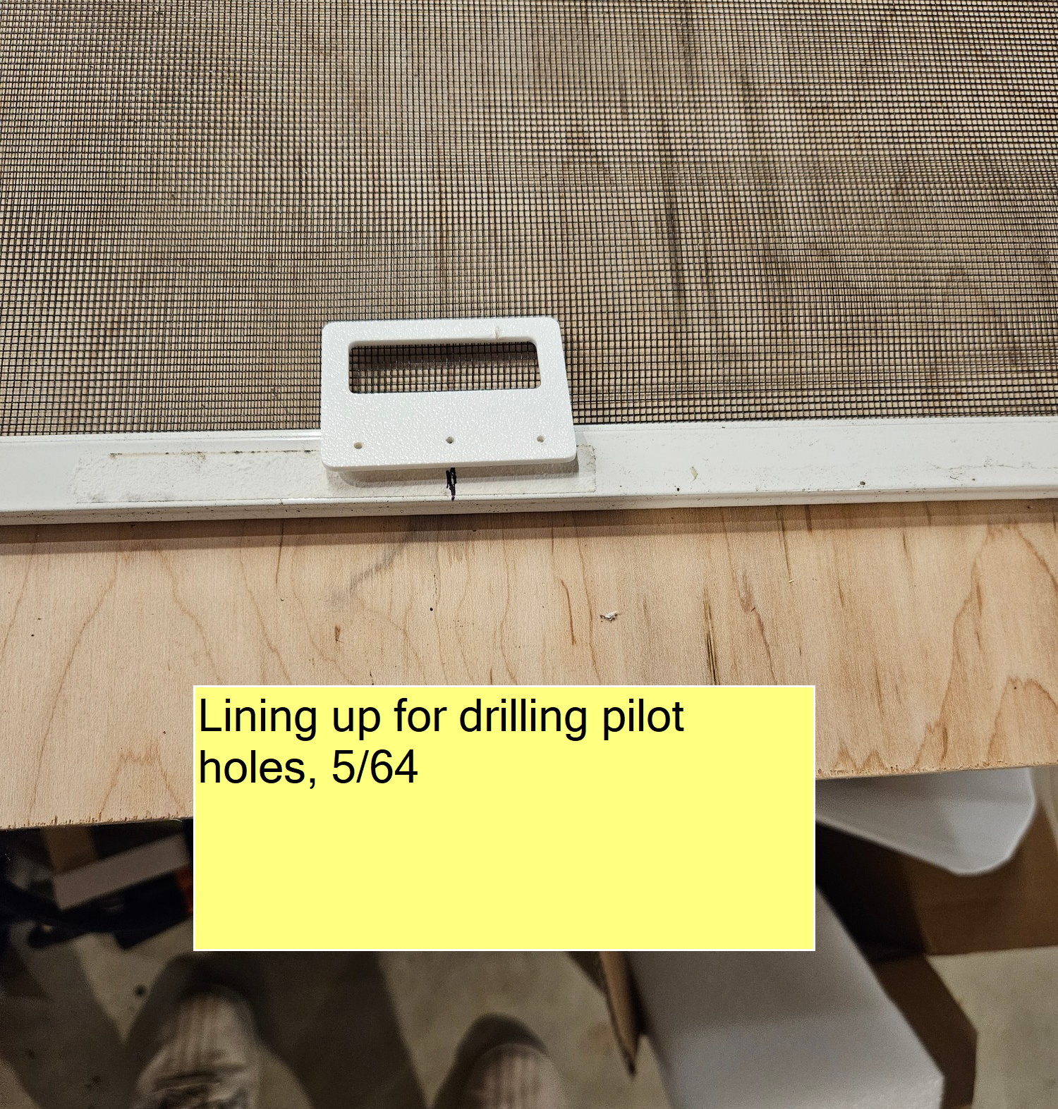 Miniatura 4 do modelo 3D Window screen pull handle replacement