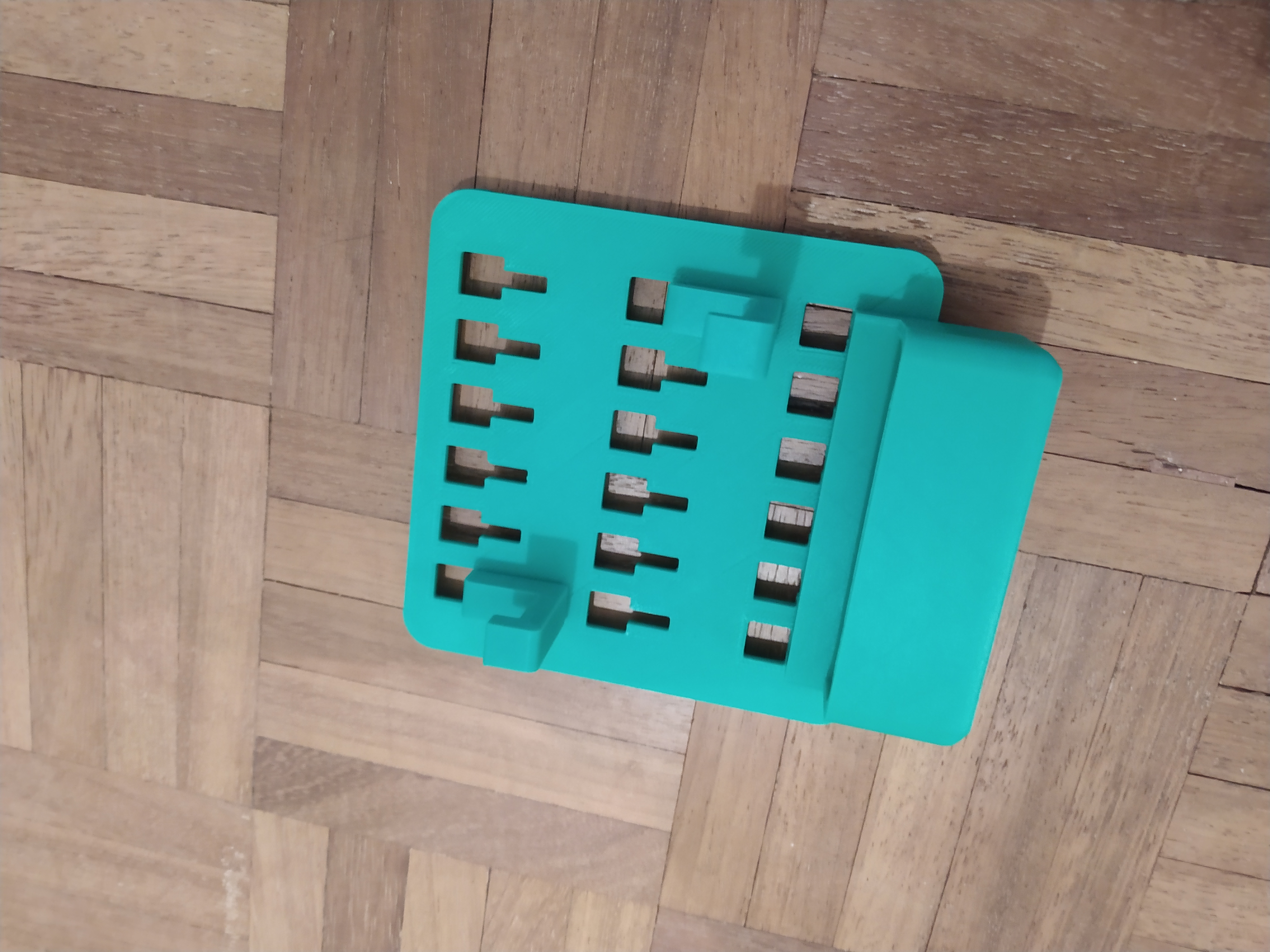 Miniatura 2 do modelo 3D Modular hook plate