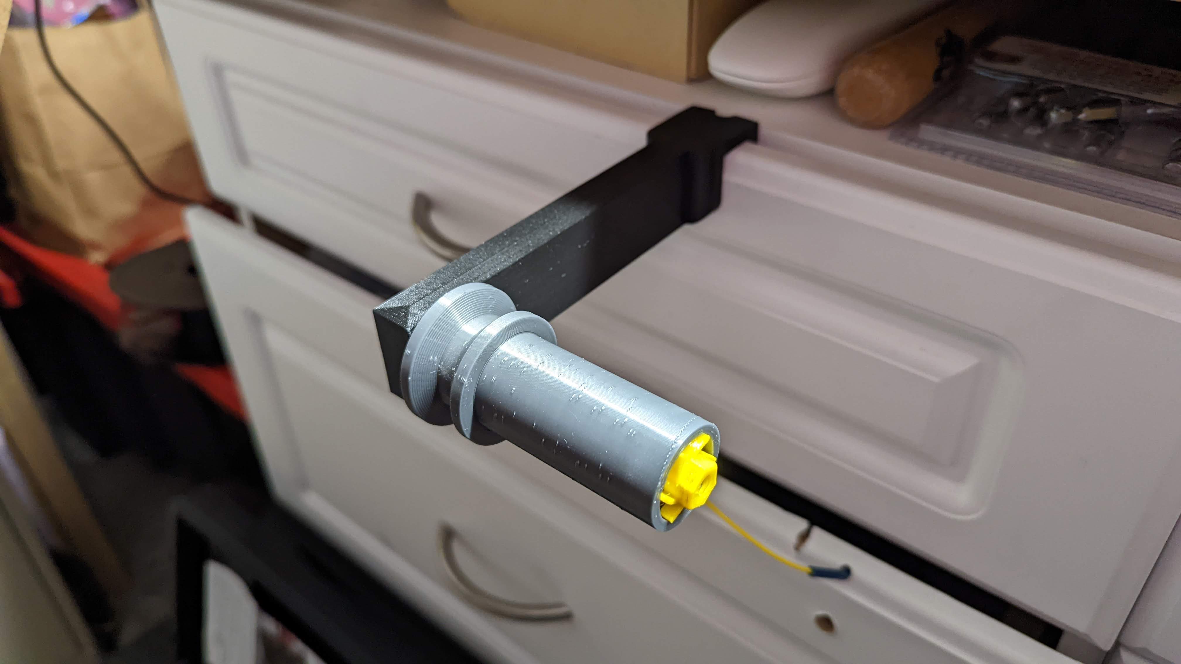 Drawer-Mounted Spool Holder