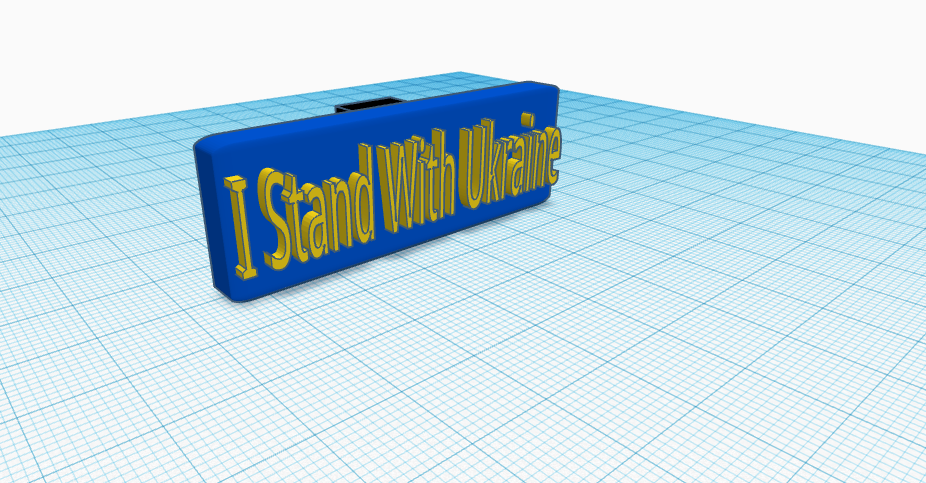 I Stand With Ukraine Shirt Clip