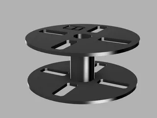 Filament sample spool