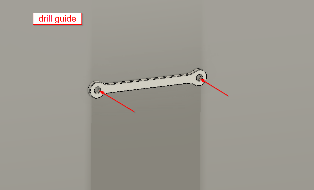 Miniatura 3 do modelo 3D wall mounted key hanger