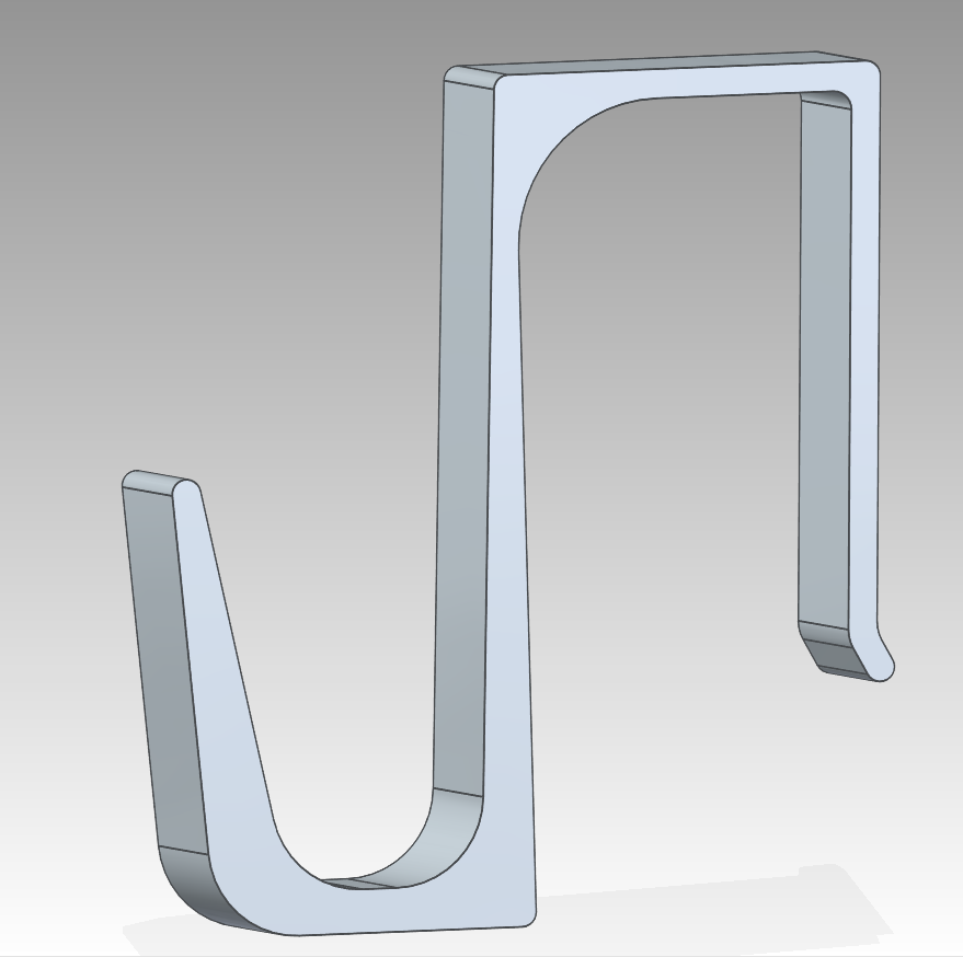 Miniatura 3 do modelo 3D Kitchen hook