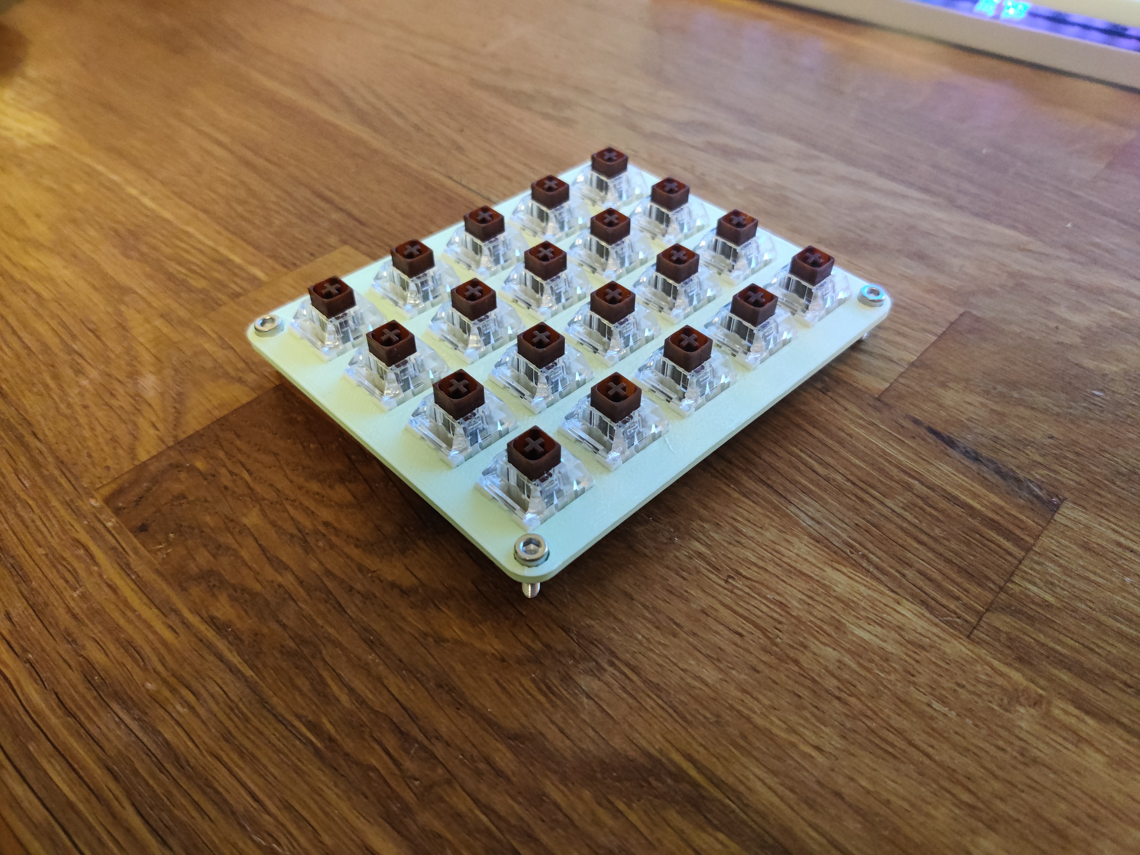 Raspberry pi Pico keypad 20 switches (Top plate)