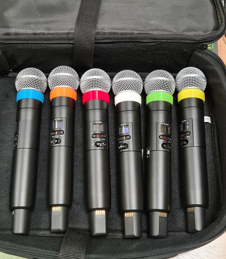 Shure Wireless SM58 (model SLXD2 H56) Microphone Identification