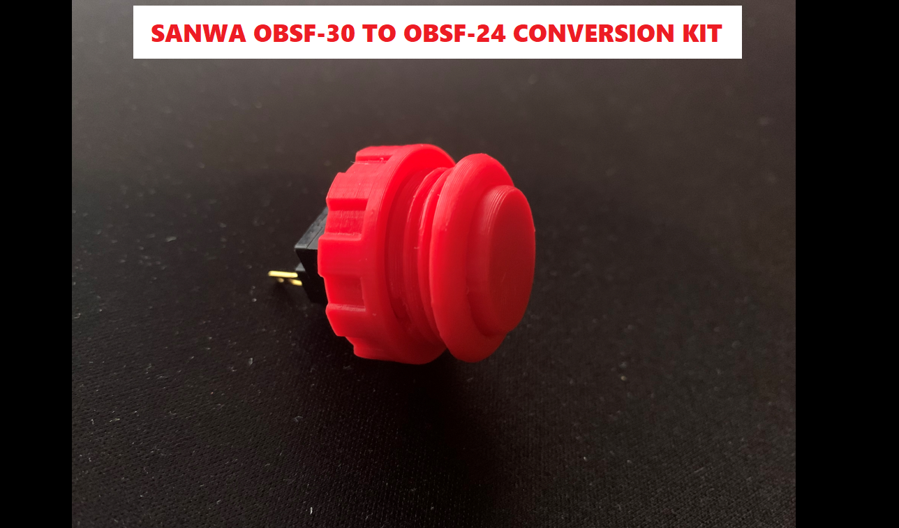 SANWA OBSF-24 ARCADE BUTTON