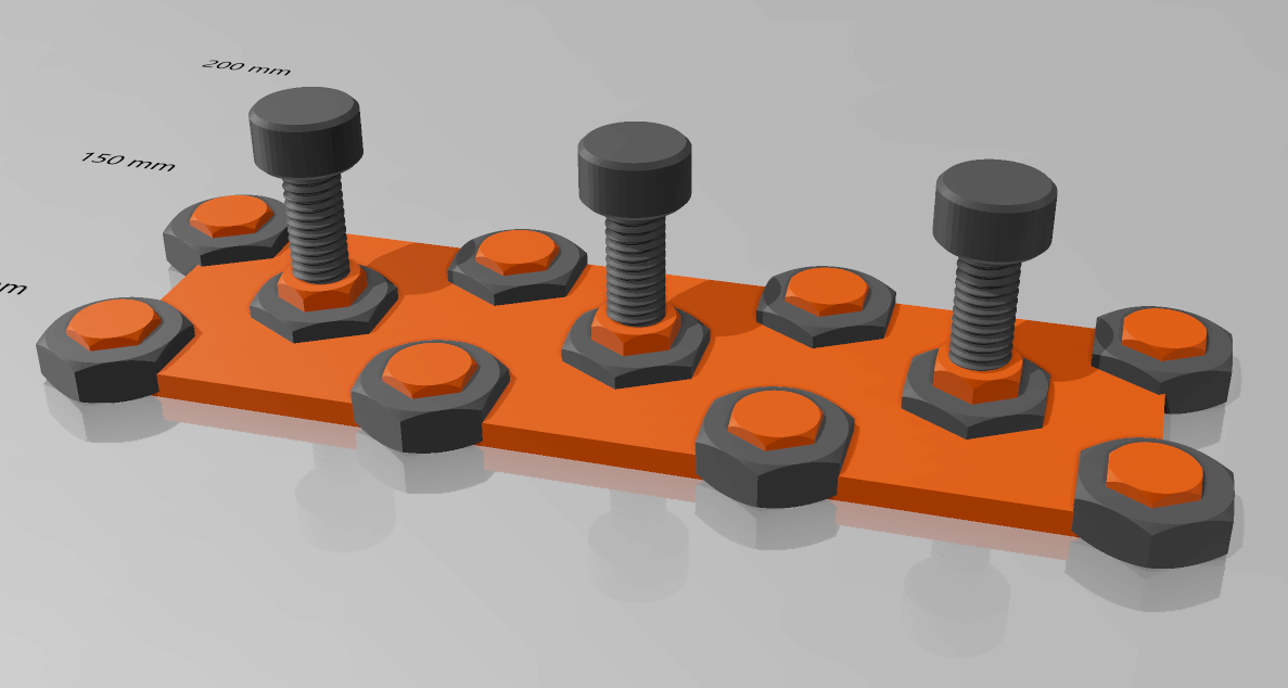 Hexagonal hooks