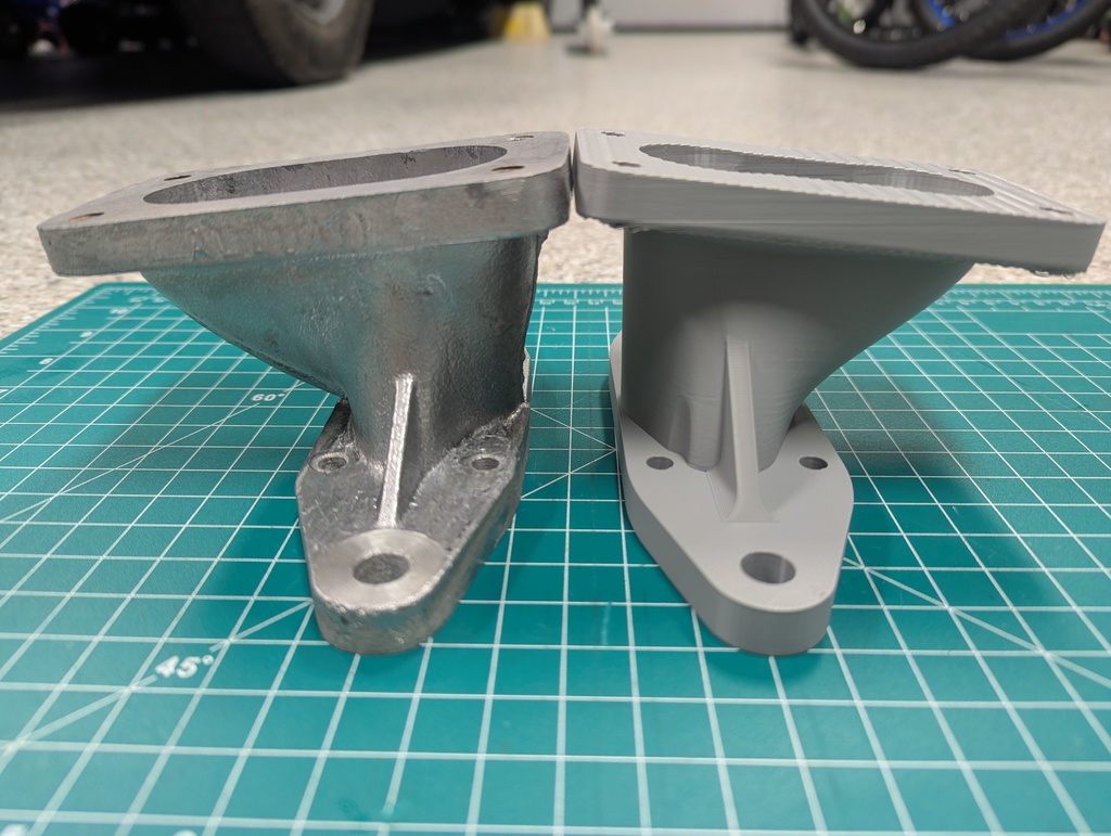 Performance intake manifold for the Fiat 850 family of cars