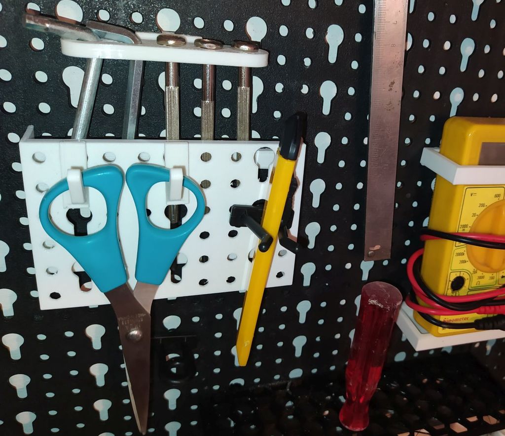 Lidl Powerfix Pegboard additional additional pegboard tile layer