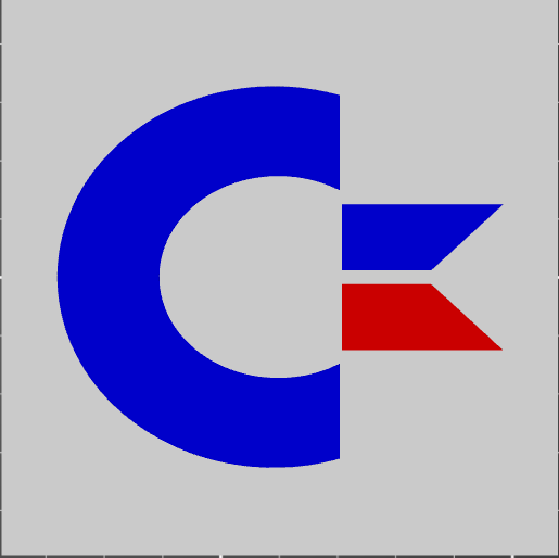 Commodore Logo Beermat