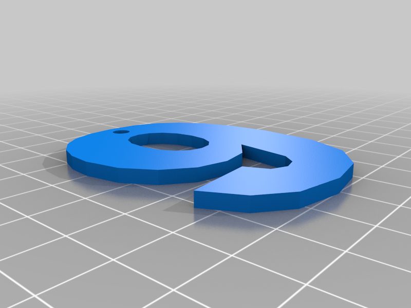 9 with ziptie hole