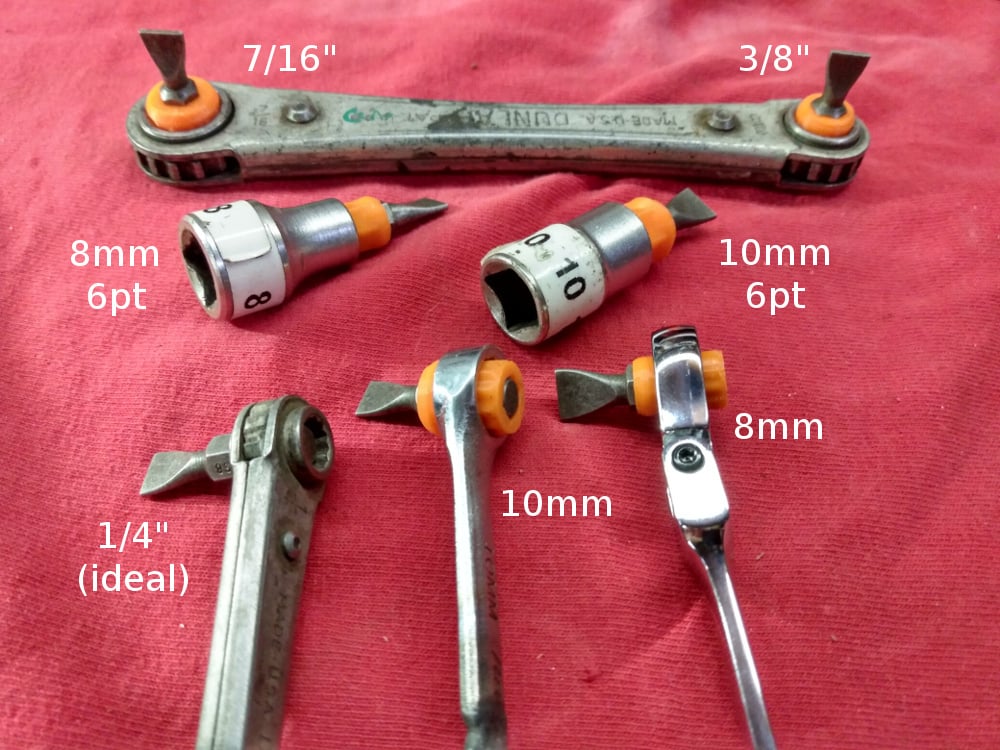 Hex Bit Adapter Bushings for Sockets and Box-End Wrenches (SCAD)