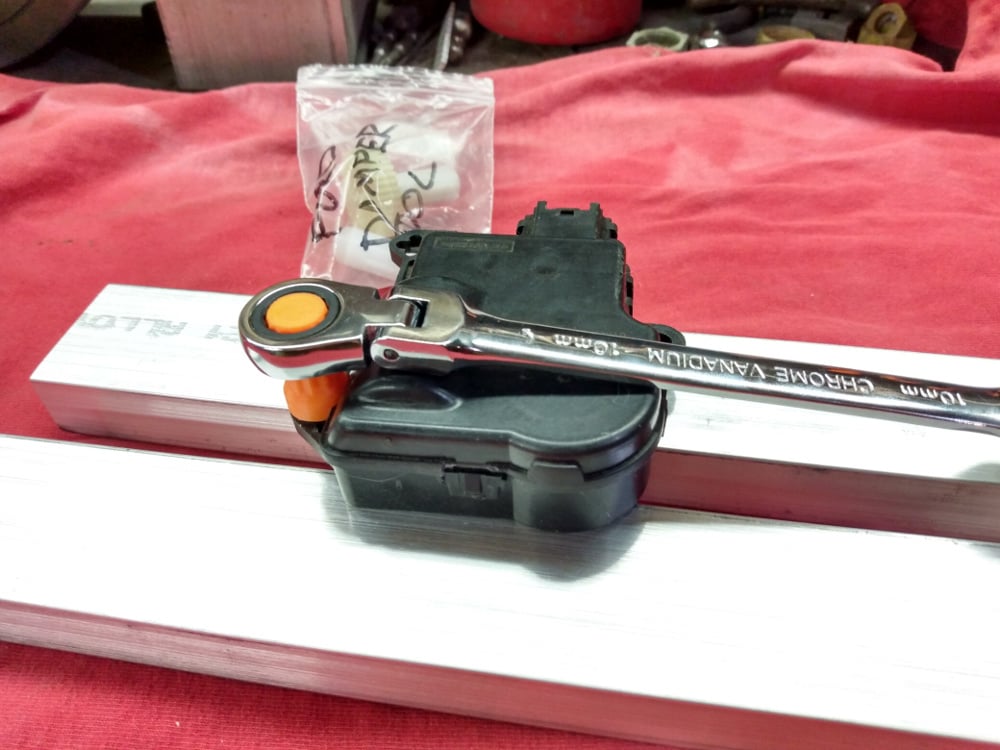 Tool for Removing/Installing Ford F150 Blend Door Actuator (SCAD)