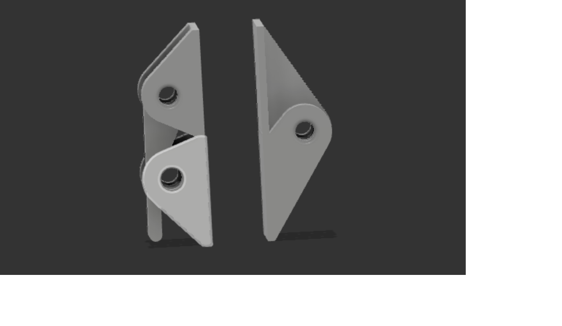 Latch+Hinge Blocks: add to any CAD model