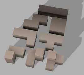 small set of tetrominoes