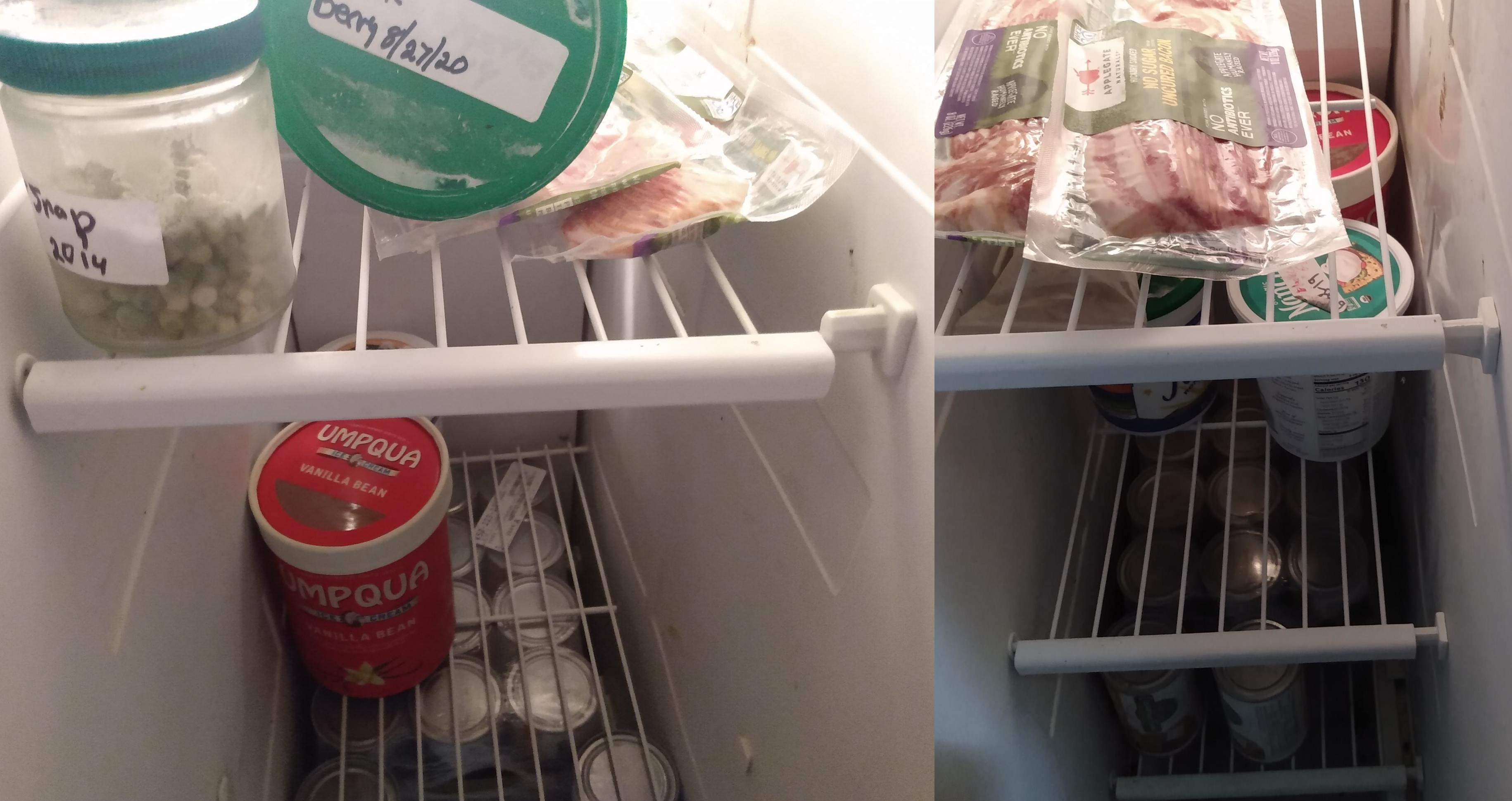 Shelf Support Extension for KitchenAid Freezer by RagingRoosevelt