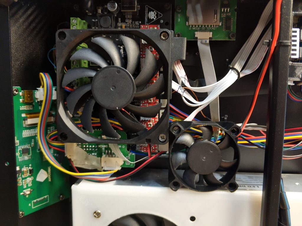 Anycubic i3 Mega - Modifica ventola scheda interna
