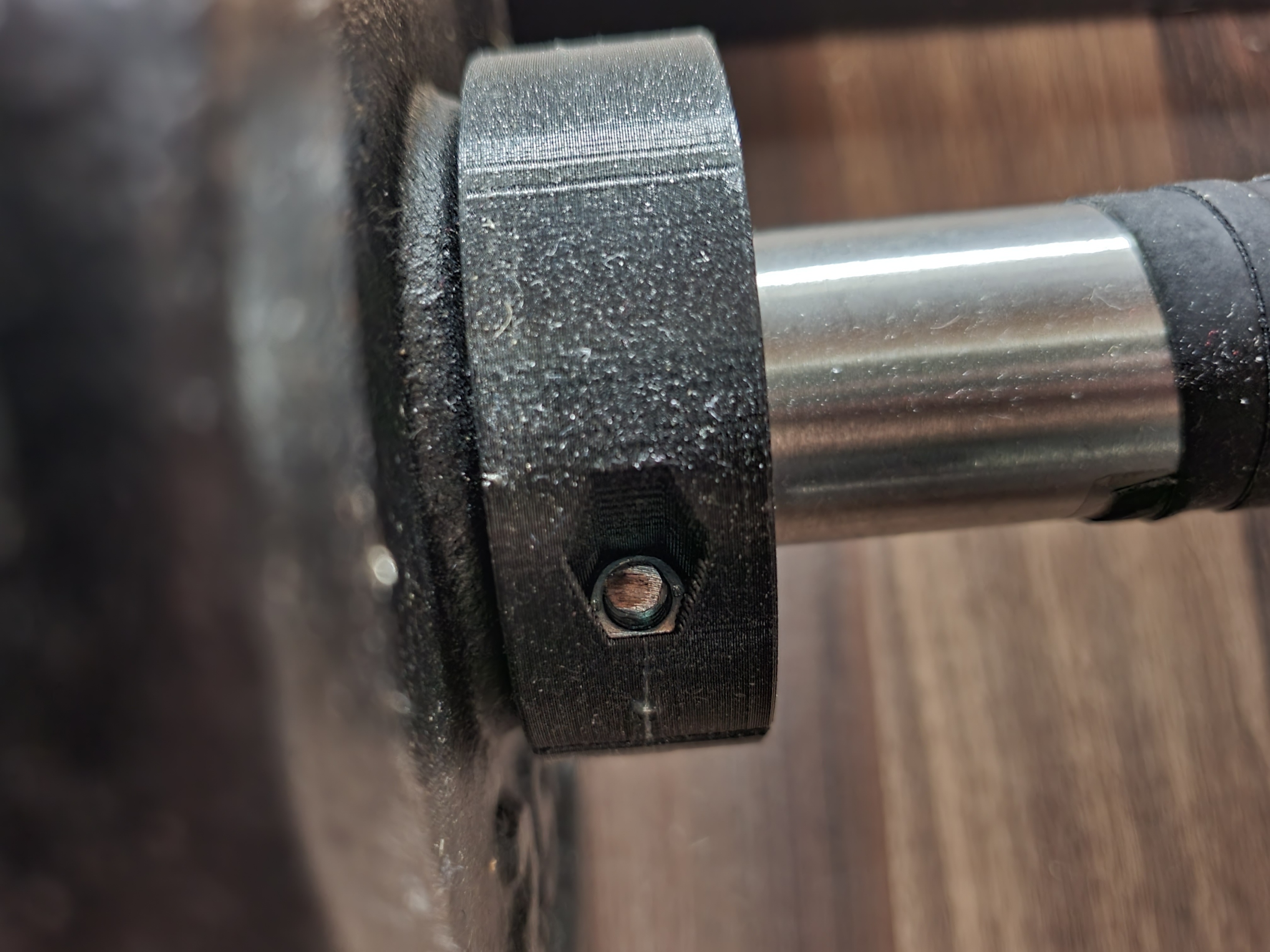 fixing collar short barbell