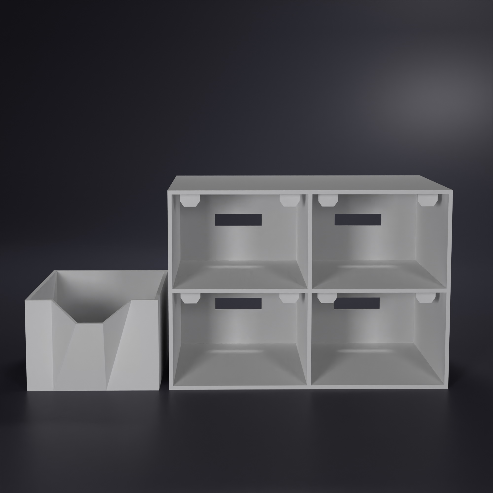 Desk storage